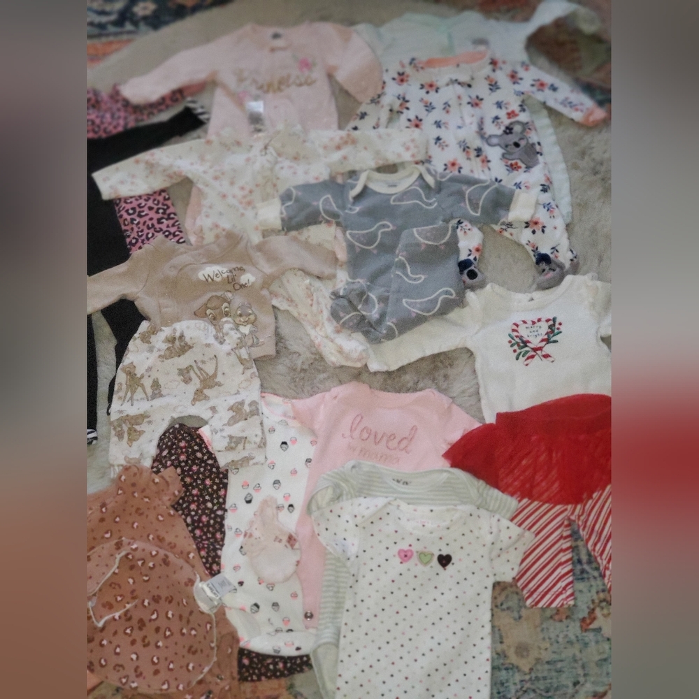 Carter's Assorted Colorful Baby Footies